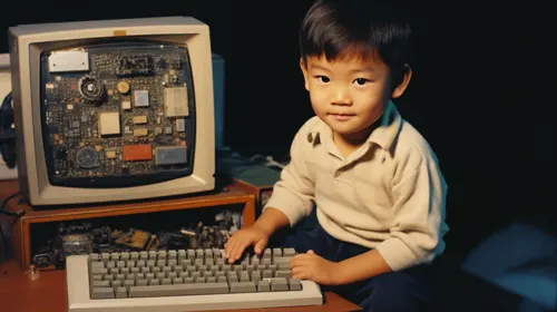 天才マイコン少年のイメージ